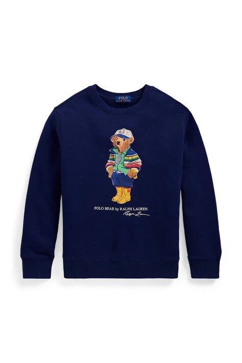 Polo Ralph Lauren gyerek felső sötétkék, nyomott mintás, 323975028001