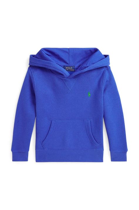 Detská mikina Polo Ralph Lauren s kapucňou, jednofarebná, 322749954051