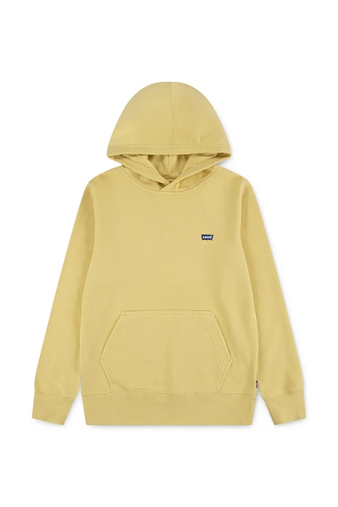 Levi's bluză copii MINI BATWING PULL OVER HOO cu glugă, uni, 8EK422