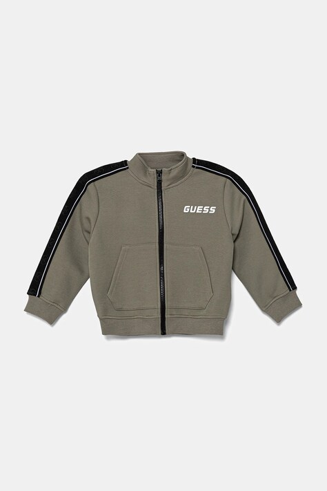 Guess bluză copii culoarea verde, cu imprimeu, L5GQ08 KB3P2