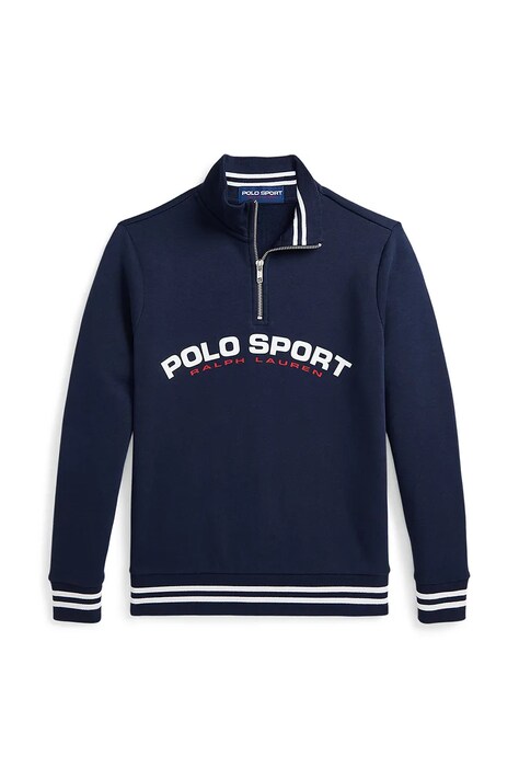Dětská mikina Polo Ralph Lauren tmavomodrá barva, 323969024001