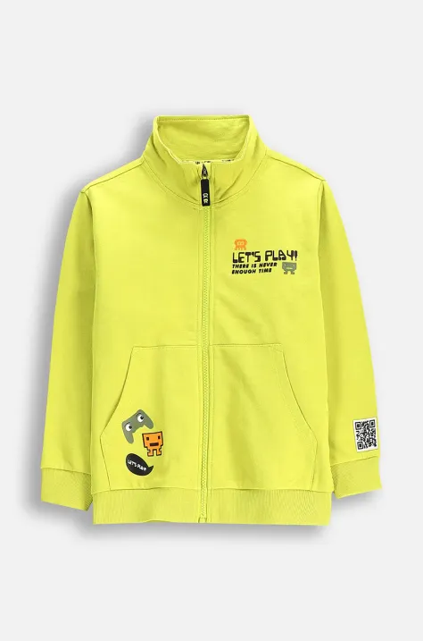 Coccodrillo bluza kolor zielony GAMER BOY KIDS