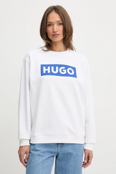 Mikina Hugo Blue čierna farba, s potlačou, 50522425