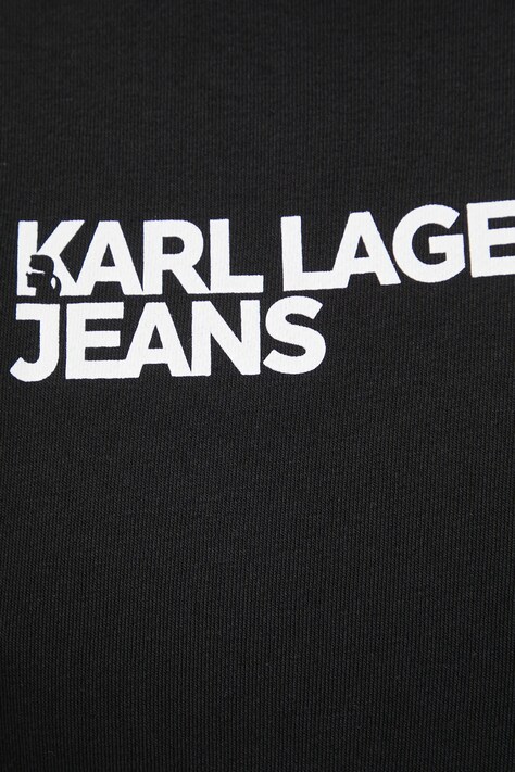 Karl Lagerfeld Jeans кофта жіноча з бавовною — SS25-BLD02N, чорний — фото 4