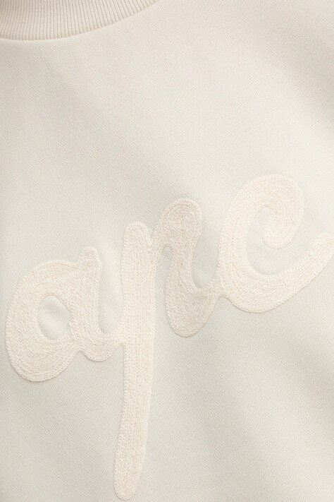 Кофта A.P.C. sweat ethan - GOTS — SS25-BLD06D, бежевий — фото 5