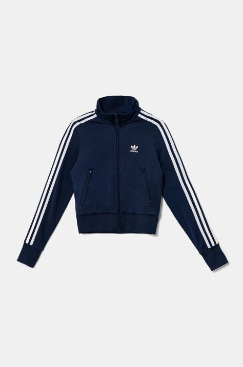 Кофта adidas Originals Adicolor Classics Firebird жіноча колір синій з аплікацією JC8263