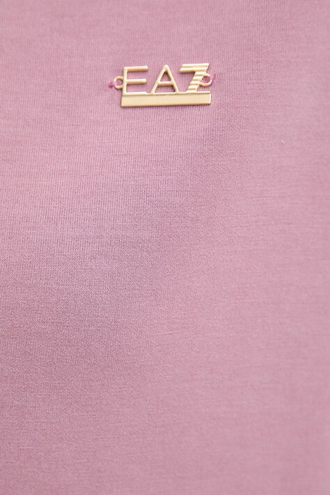 Кофта EA7 Emporio Armani — SS25-BLD0BY, рожевий — фото 5