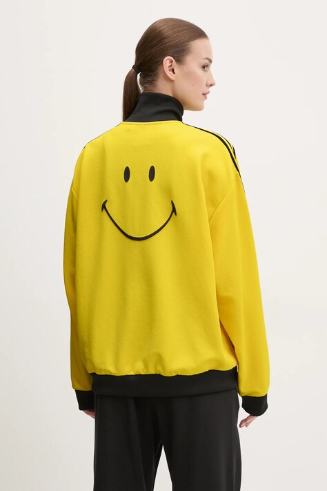 Кофта adidas Originals X Smiley — SS25-BLD0CU, жовтий — фото 3