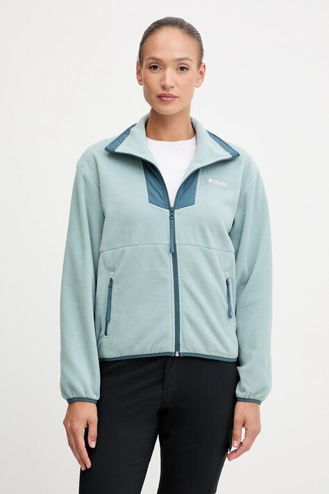 Columbia bluza sportowa Sequoia Grove kolor turkusowy wzorzysta 2085313