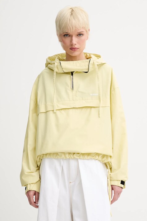 Sunnei geacă culoarea galben, de tranzitie, oversize, RTWXOUW018