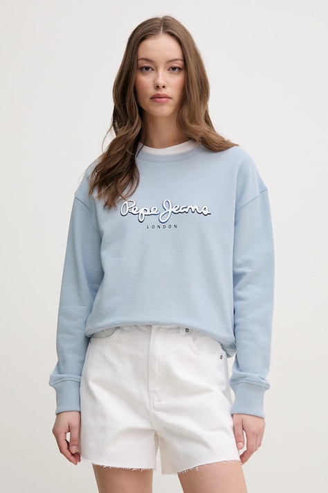 Бавовняна кофта Pepe Jeans MADDY жіноча  з принтом PL581484