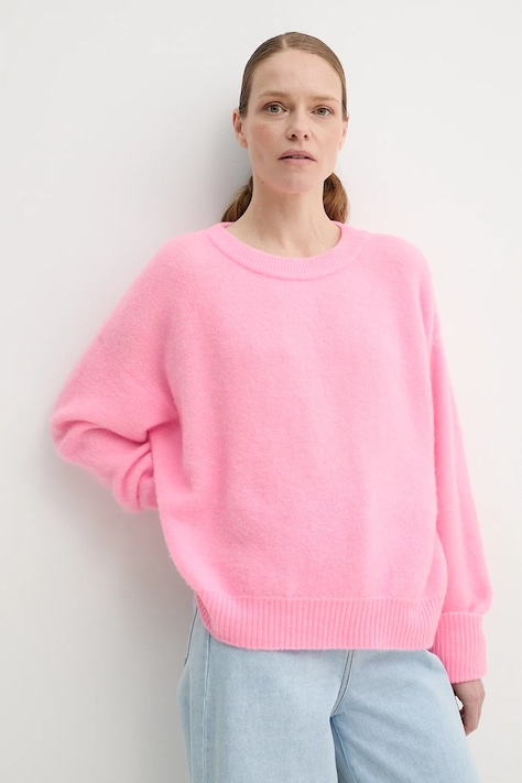 American Vintage maglione in lana donna colore rosa  VITO18EE25