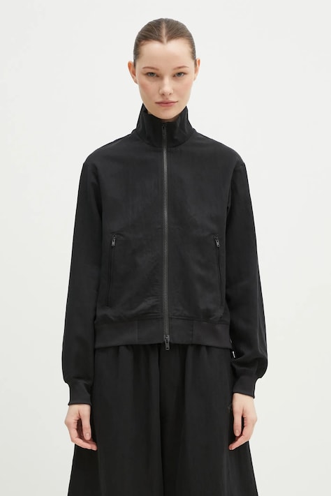Y-3 bluza Washed Twill Blouson damska kolor czarny gładka JD3518