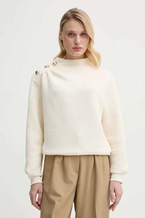 Μπλούζα BA&SH ROBBIE χρώμα: μπεζ, 1E25ROBB