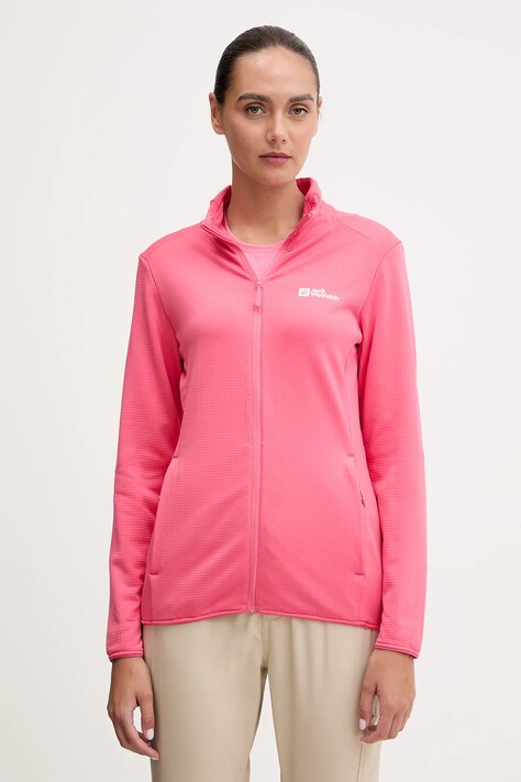 Jack Wolfskin felpa da sport Kolbenberg colore rosa  A63965
