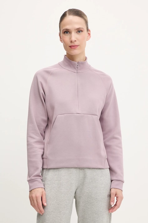 Кофта outdoor Helly Hansen TECH SWEAT колір рожевий однотонна 34501