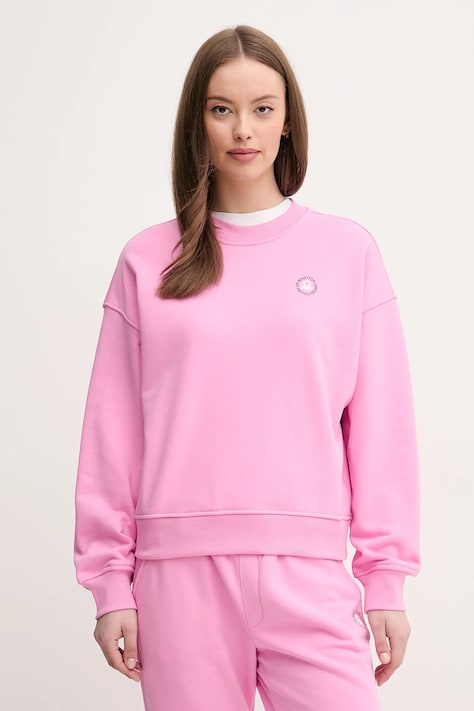 United Colors of Benetton felpa donna colore rosa  31NB3M07K