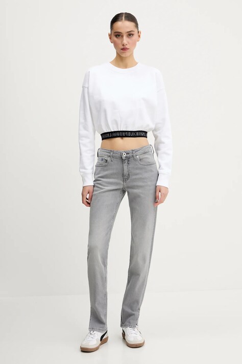 Кофта Karl Lagerfeld Jeans — SS25-BLD0PY, білий — фото 2