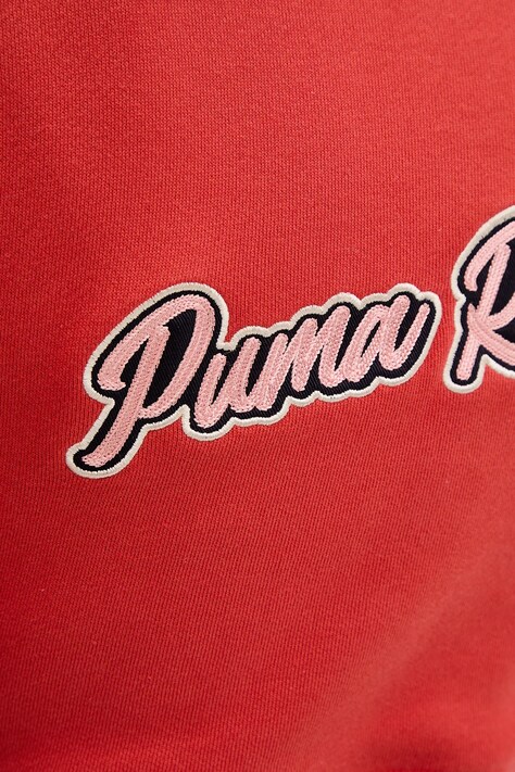 Бавовняна кофта Puma — SS25-BLD0SC, червоний — фото 5