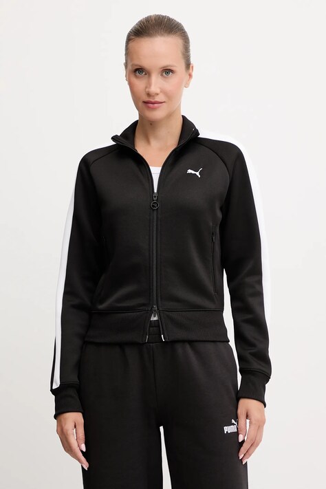 Puma bluza damska kolor czarny wzorzysta 629796