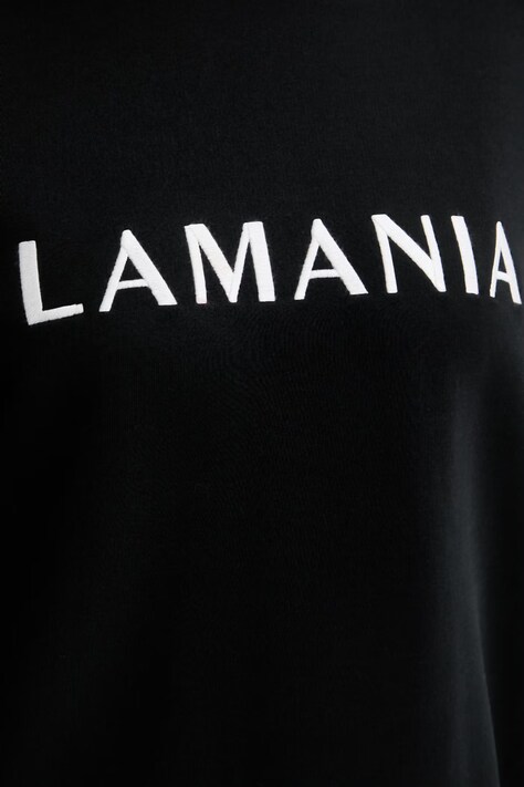 La Mania кофта жіноча з бавовною — SS25-BLD0SS, чорний — фото 5