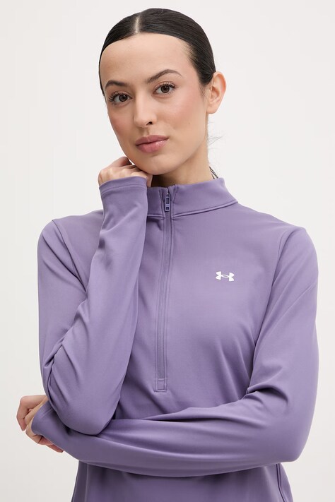 Under Armour спортивна кофта жіноча Motion — SS25-BLD0T9, фіолетовий — фото 4