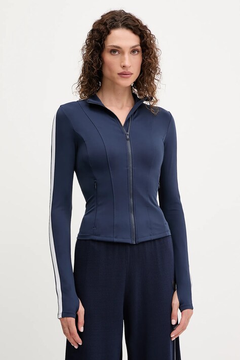 P.E Nation bluza Highgate damska kolor granatowy z nadrukiem 252J133