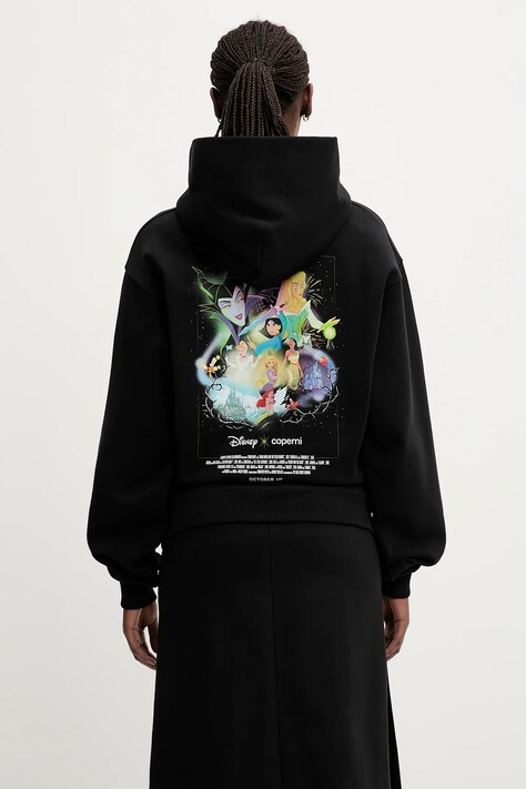 Coperni x Disney Collector bluză culoarea negru, cu glugă, modelator, DJS15F5018C