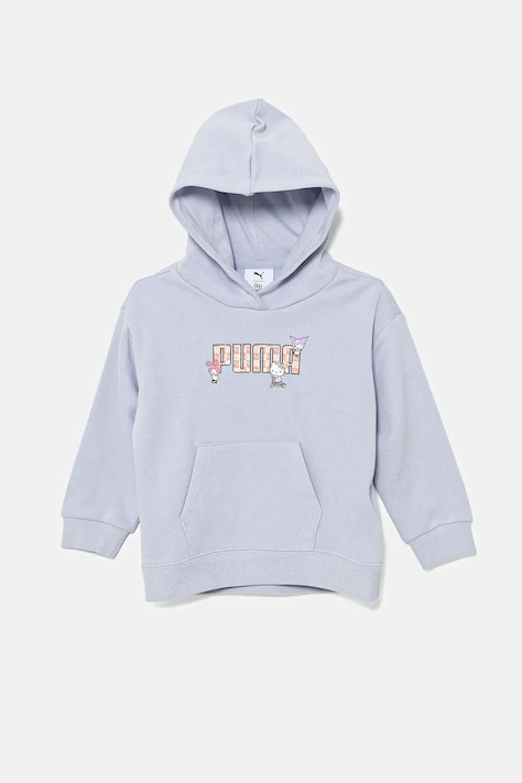 Puma bluză copii HELLO KITTY & FRIENDS Relaxed Hoodie TR cu glugă, cu imprimeu, 630063