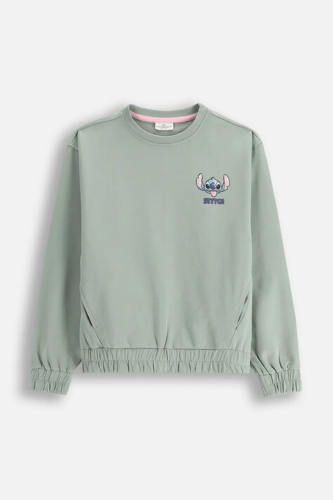 Кофта Coccodrillo колір сірий LICENCE GIRL