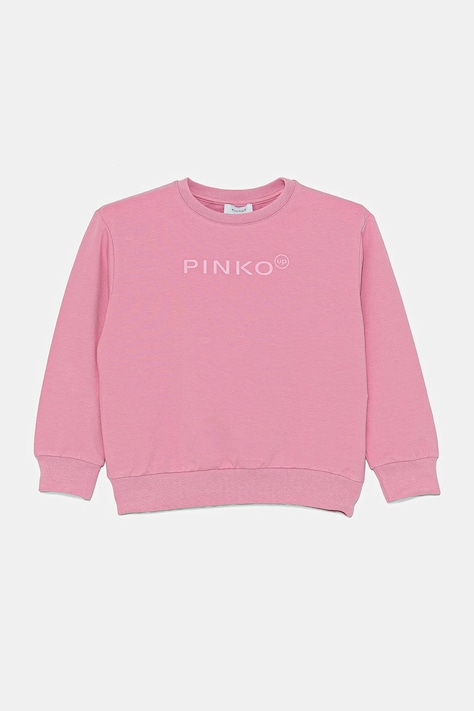 Pinko bluza dziecięca kolor różowy z nadrukiem KFFE008.C.FE011