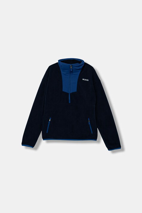 Columbia bluza polarowa dziecięca Sequoia Grove kolor granatowy wzorzysta 2087651