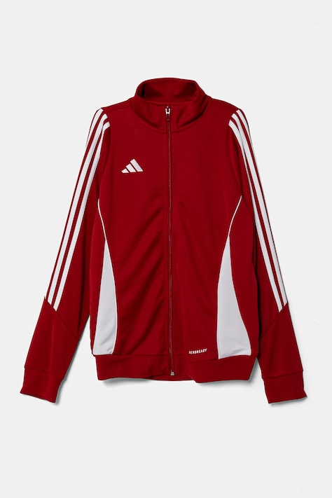 Dječja dukserica adidas Performance boja: crvena, s aplikacijom, IR7502
