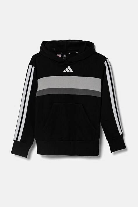 Дитяча кофта adidas — SS25-BLK04H, чорний — фото 2