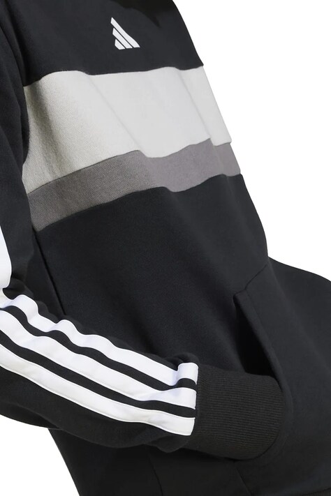 Дитяча кофта adidas — SS25-BLK04H, чорний — фото 8