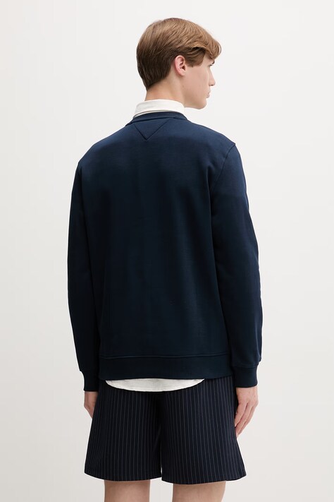 Tommy Jeans bluza męska z bawełną granatowa DM0DM20249