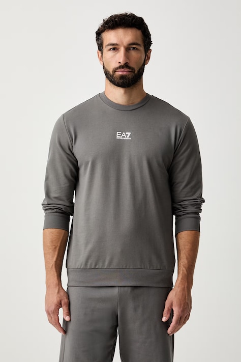 EA7 Emporio Armani melegítőfelső férfi pamut szürke PJVRZ.8NPM30