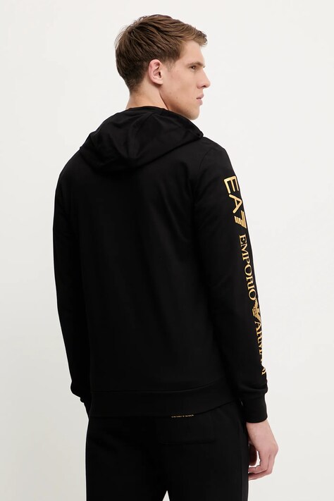 EA7 Emporio Armani кофта з капюшоном чоловіча — фото 3