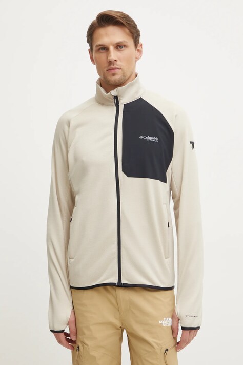 Columbia hanorac Triple Canyon culoarea bej, neted, 2094963