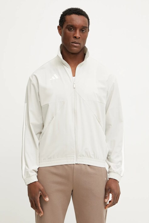 adidas bluza Tiro męska kolor beżowy gładka JC6670