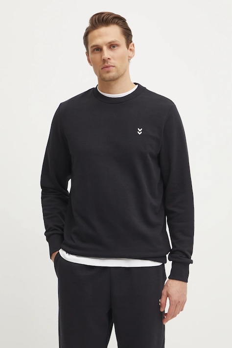 Кофта Hummel мужская цвет чёрный однотонная 229310