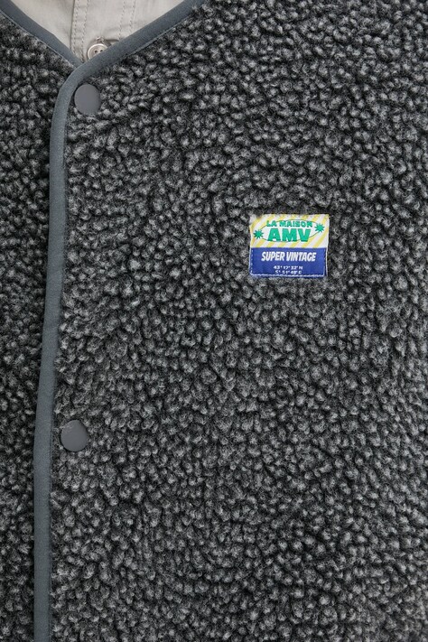 Безрукавка American Vintage — SS25-BLM0KT, сірий — фото 6