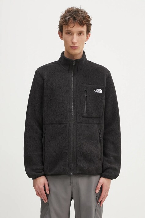 The North Face hanorac Yumiori culoarea negru, neted, NF0A883RKX81