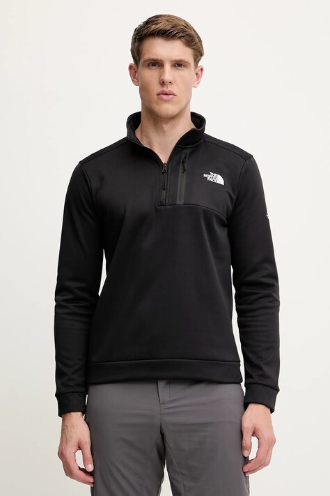 The North Face hanorac Mountain Athletics culoarea negru, uni, NF0A8BFMJK31