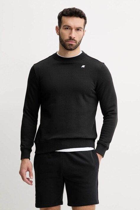 K-Way bluza barbati, culoarea negru, neted, K31363W