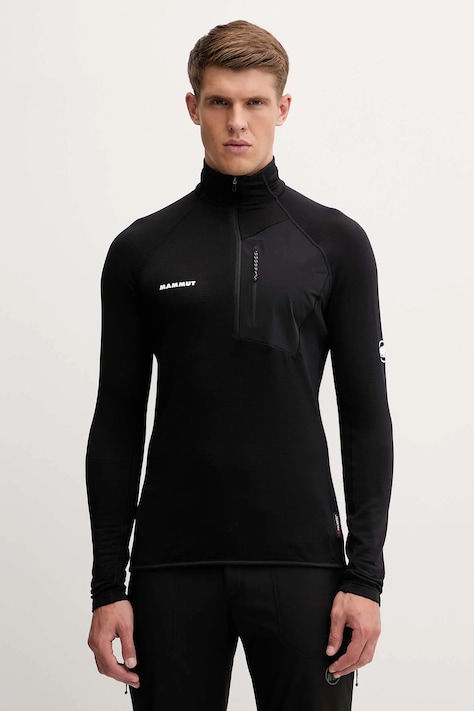 Mammut bluza sportowa Aenergy Light męska kolor czarny wzorzysta 1014-05521