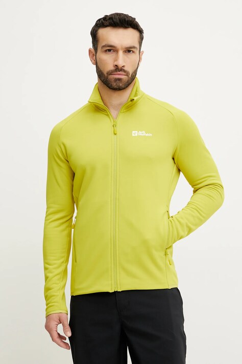 Jack Wolfskin hanorac Prelight Trail culoarea negru, cu glugă, uni, A63791
