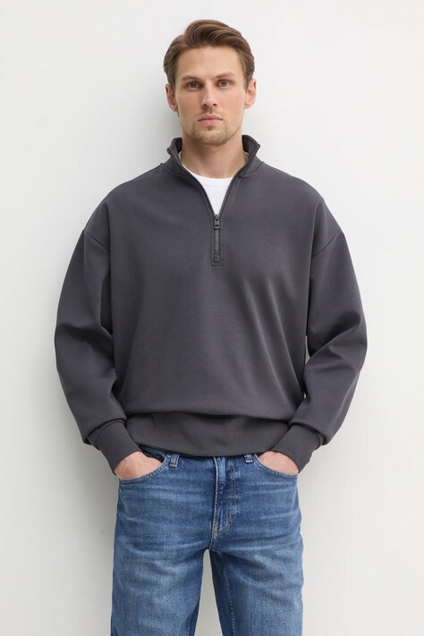 Μπλούζα Calvin Klein Jeans χρώμα: γκρι, J30J327225