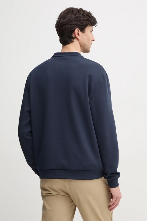 Кофта Red Bull Racing x Pepe Jeans OMBRE LOGO CREW — SS25-BLM0YO, темно-синій — фото 3