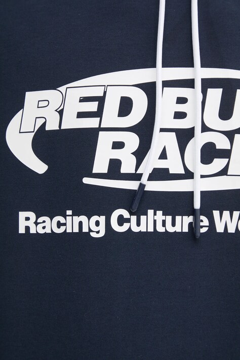 Кофта Red Bull Racing x Pepe Jeans LOGO PIPING HOODY — SS25-BLM0YR, темно-синій — фото 5